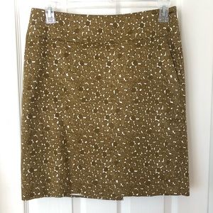 Merona Pencil Skirt Geometric Print size 8